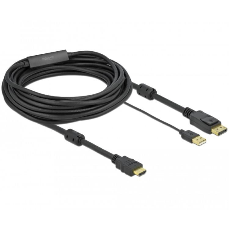 HDMI til 4K DisplayPort-kabel - Delock