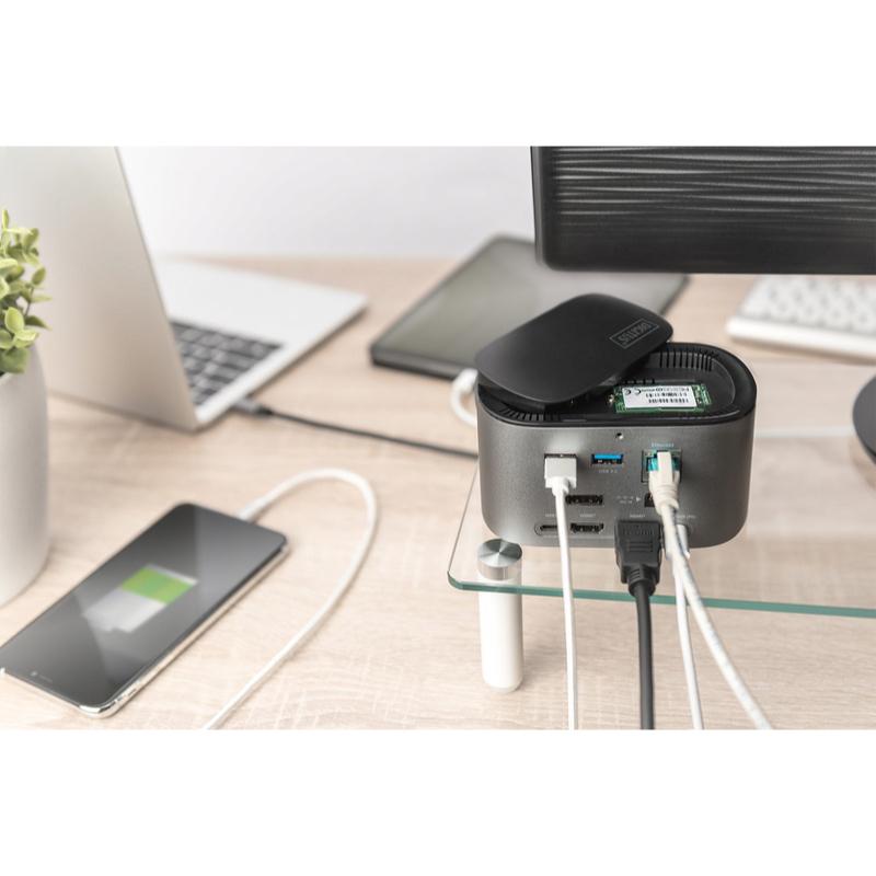 USB C-dockingstation - Digitus