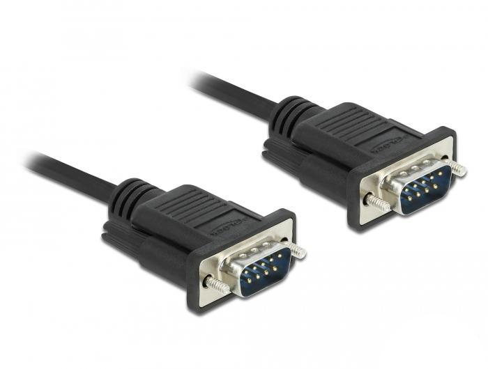 Delock Seriell Kabel RS-232 Sub-D9 Stikprop til Stikprop 3 m - Delock