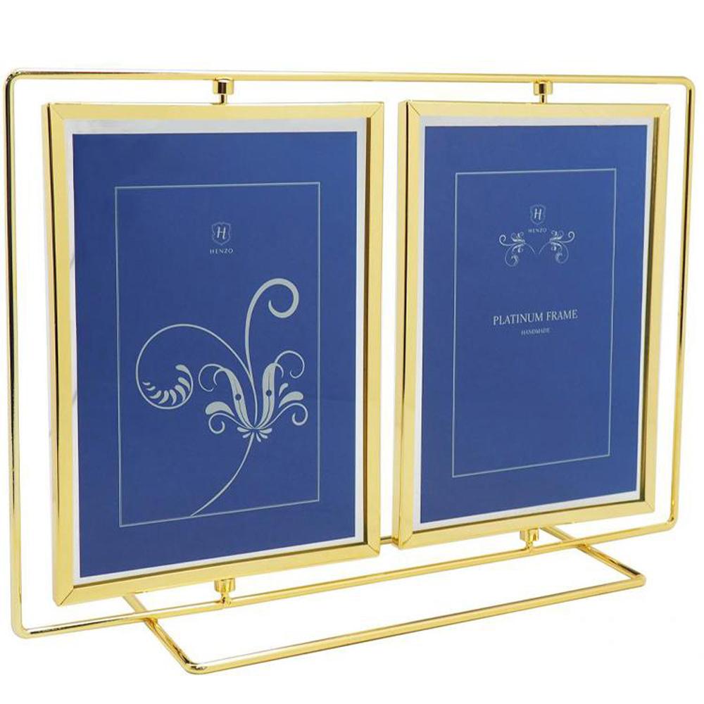 Billedramme - Platinum Double Swing - 13x18 cm - Guld