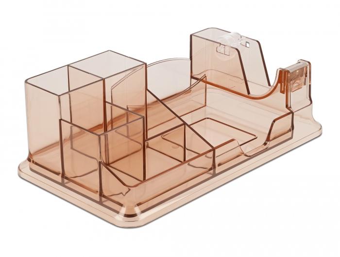 Delock Skrivebords-Organizer transparent - Delock