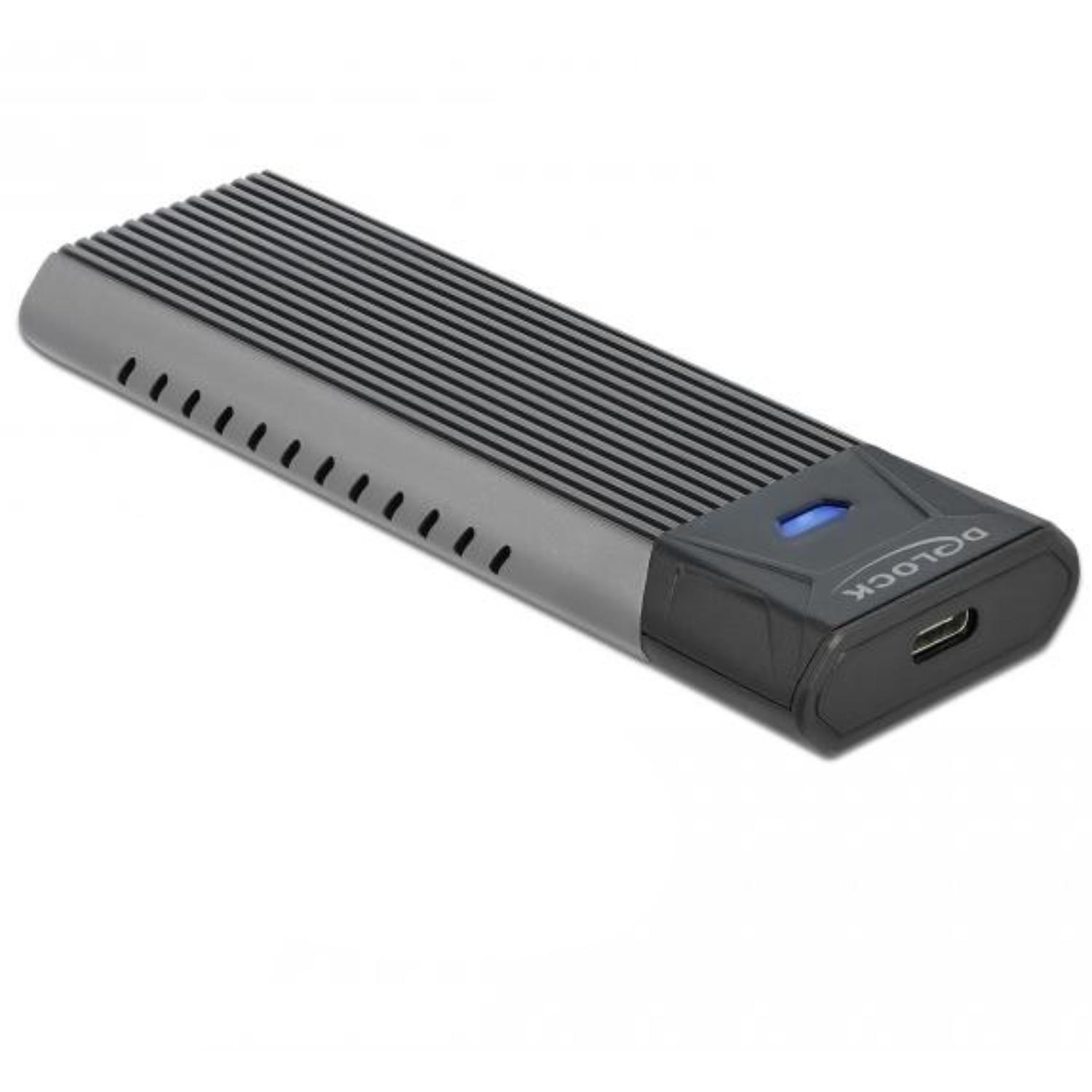 Delock Eksternt USB Type-C™ Combo-Kabinet til M.2 NVMe PCIe eller SATA - Delock