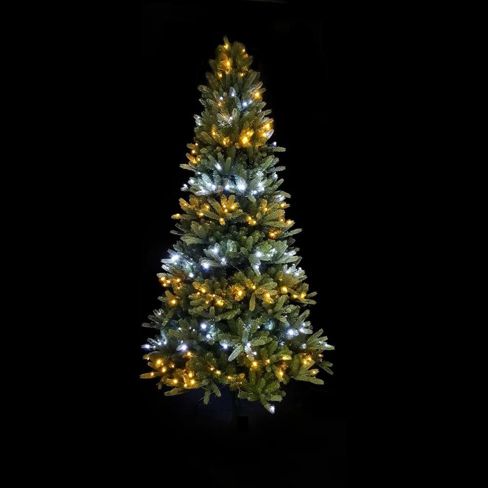 Twinkly juletræ - led julelys indendørs - 250 lys - 1,5 m x 91 cm - grøn
