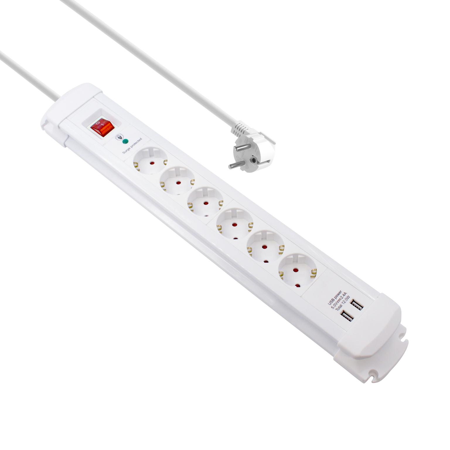 USB A-oplader - Allteq