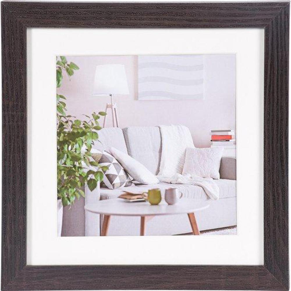 Fotoramme Moderne - 50x50cm - Mørkebrun