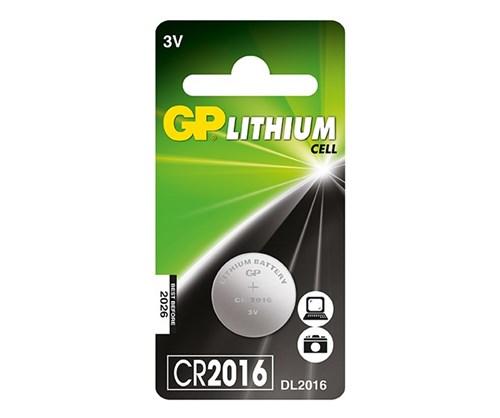 GP Lithium CR2016 Blister 1 - GP