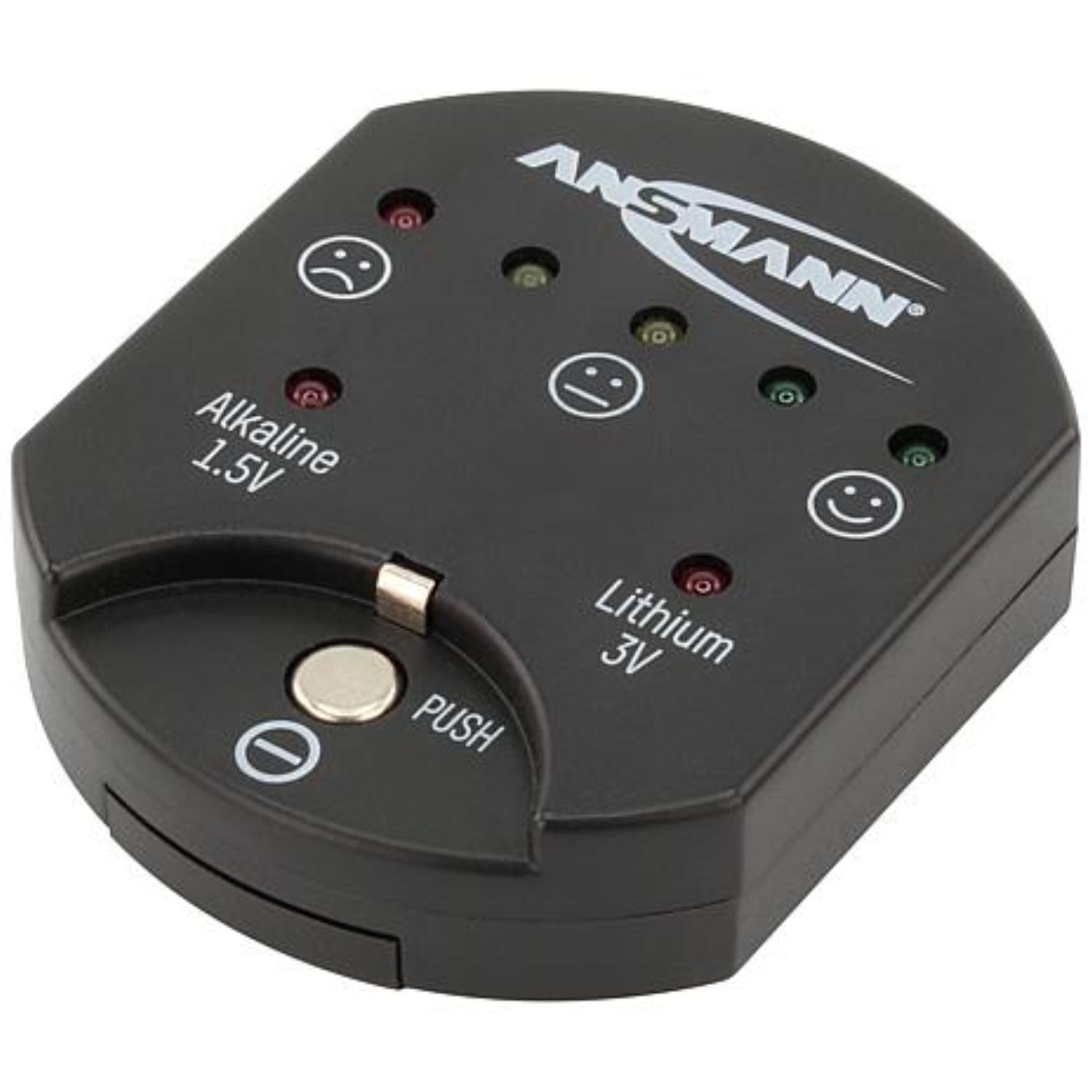 Tester til knapcellebatterier - Ansmann