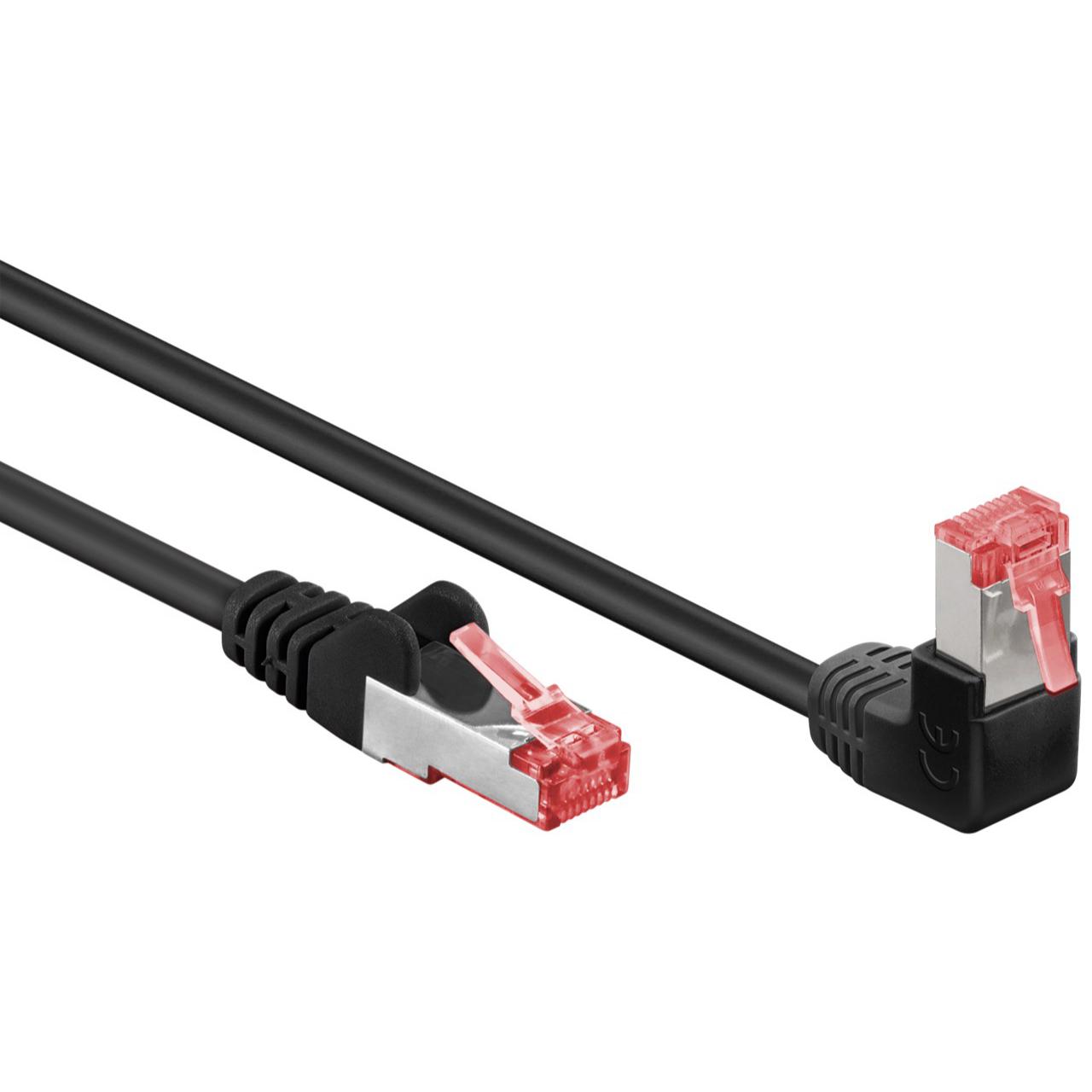 S/FTP Cat 6-kabel vinklet