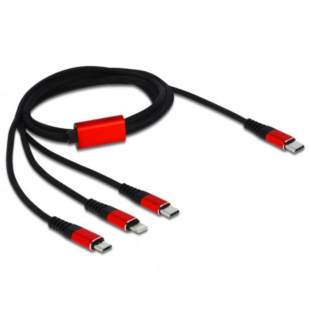 3 i 1-kabel - Delock