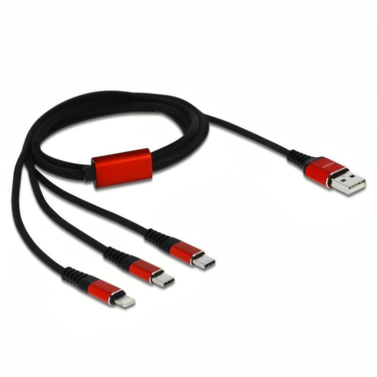 USB 3-i-1-kabel - Delock