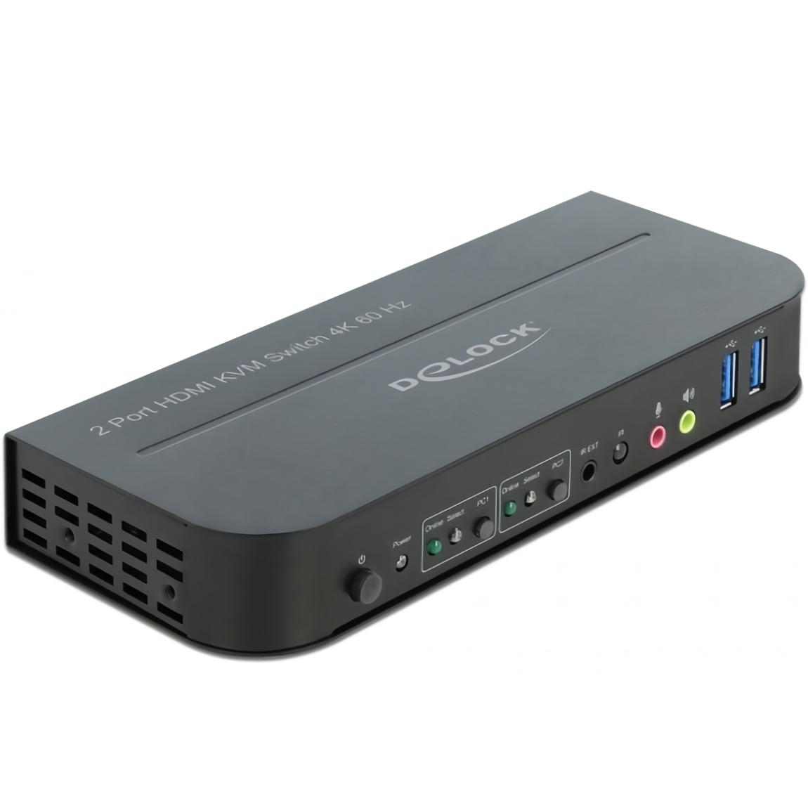KVM-switch - HDMI / USB - Delock