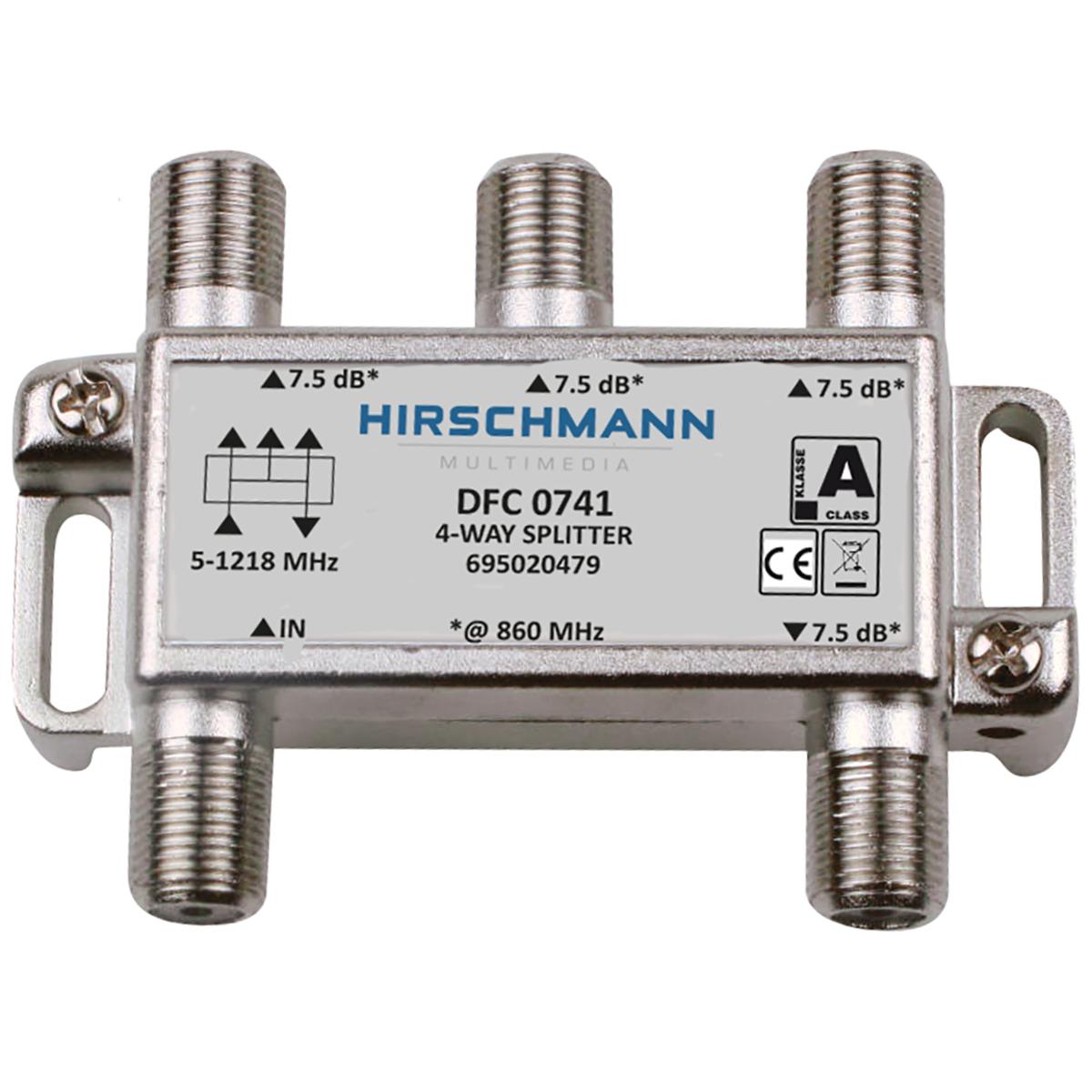 Coax-splitter - Hirschmann