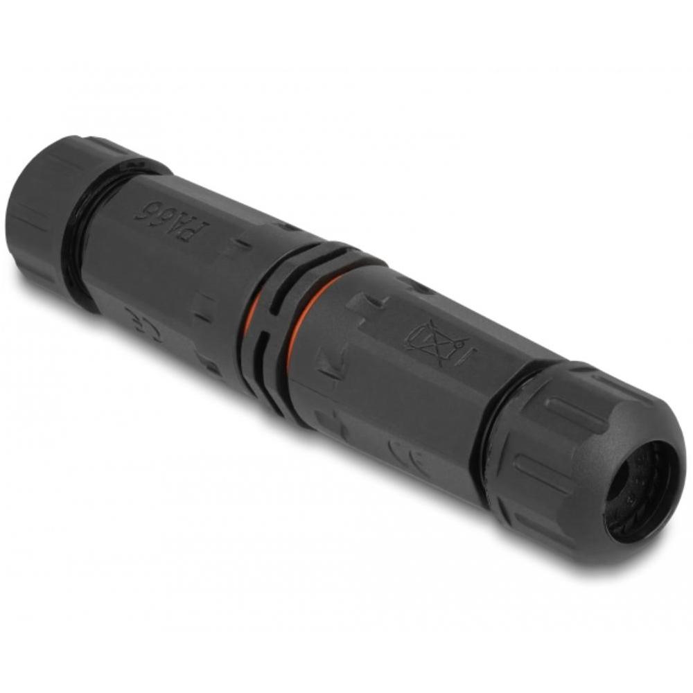Vandtæt kabelkonnektor IP68 - Skruebar - 4.5-7.5mm