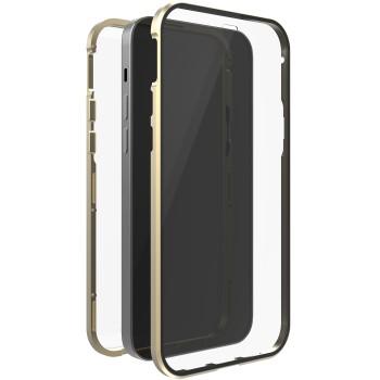 360 Glasafskærmning til Apple iPhone 12/12 Pro, guld - White Diamonds