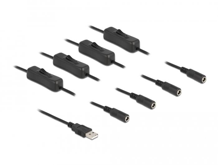 USB Type-A til DC-kabel - Delock