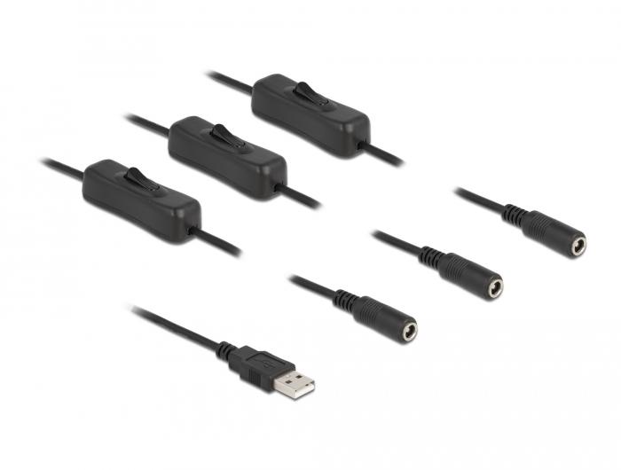 USB Type-A til DC-kabel - Delock