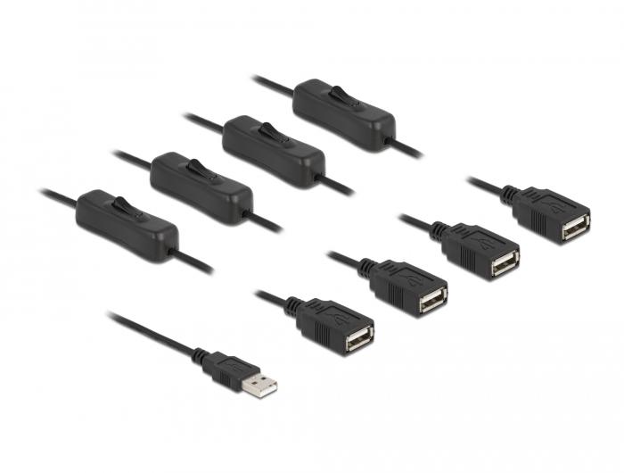 Kabel USB Type-A stik USB Type-A hun - Delock