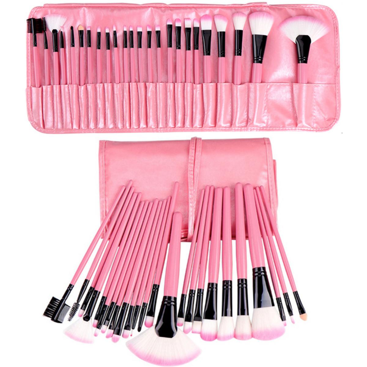 Makeup-pensler med etui - Able & Borret