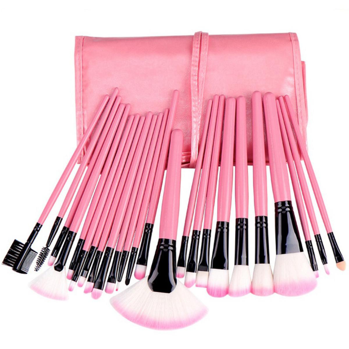 Makeup-pensler med etui - Able & Borret