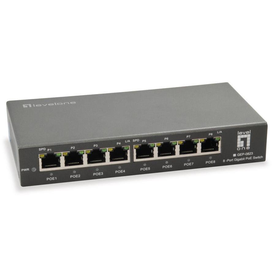 8-ports netværksswitch - Level One