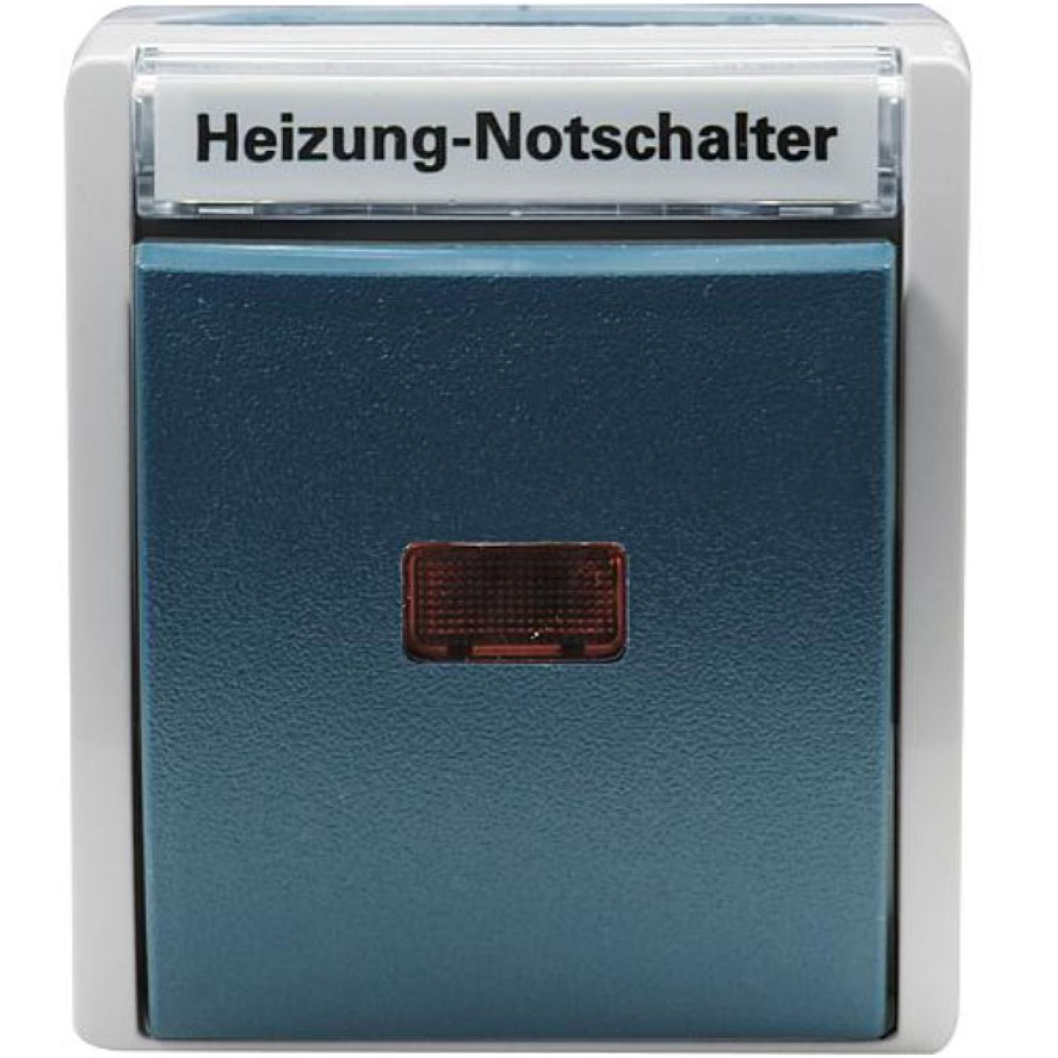 Udendørs nødschalter - 2-polet - Busch-Jaeger