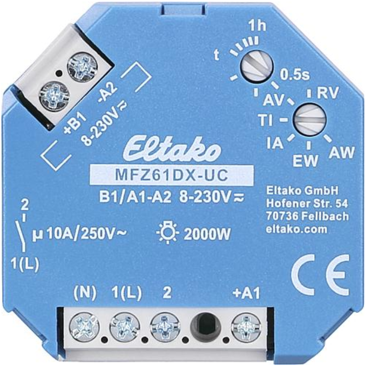 Eltako MFZ61DX-UC multifunktionsrelæ - Eltako