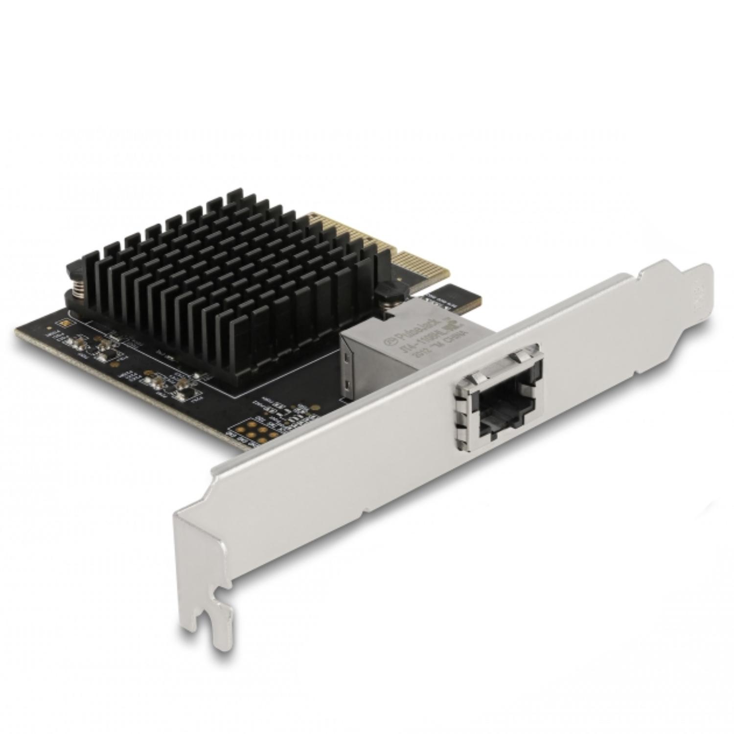 Delock PCI Express x4 Kort 1 x RJ45 10 Gigabit LAN AQC107 - Delock
