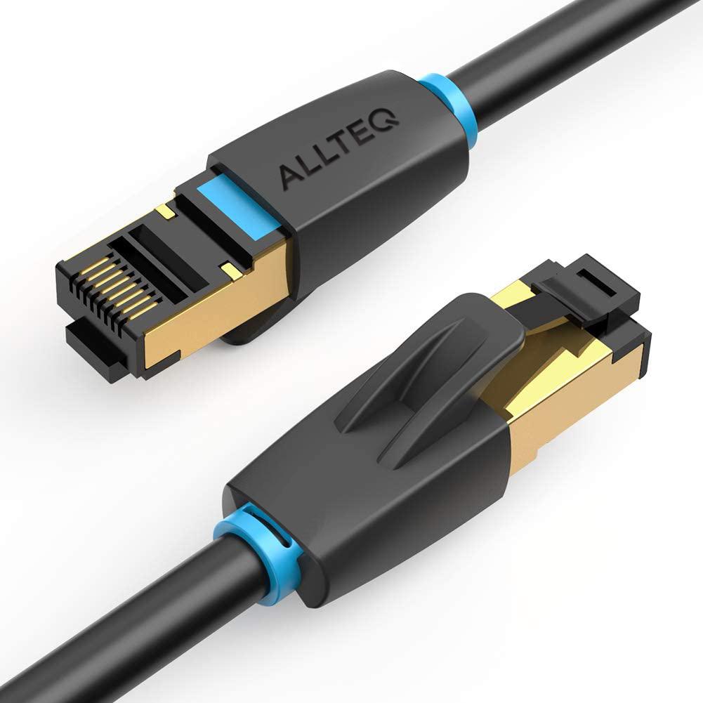 F/FTP-netværkskabel Cat 8 - Allteq