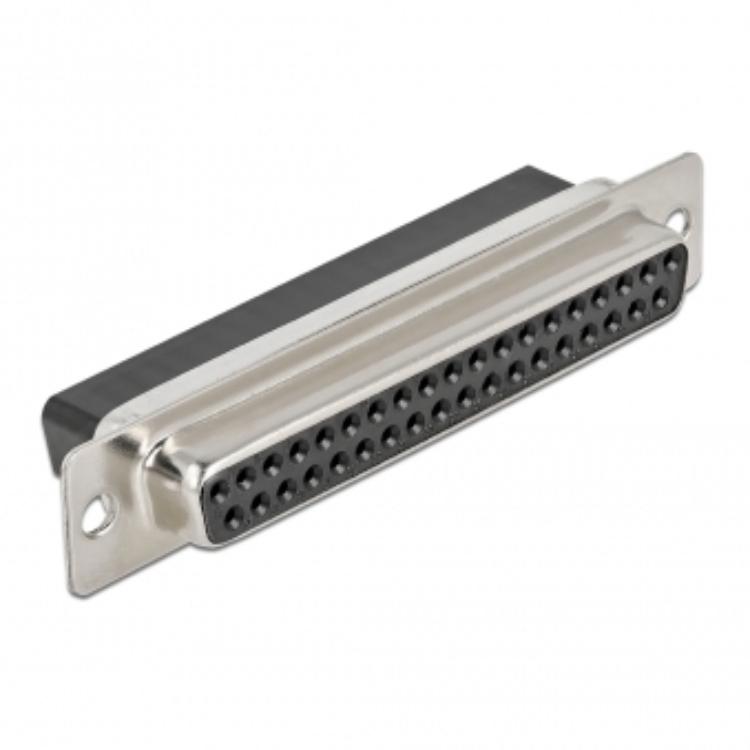 Delock D-Sub 37-polet krympehylster, metal, 2 stk - Delock