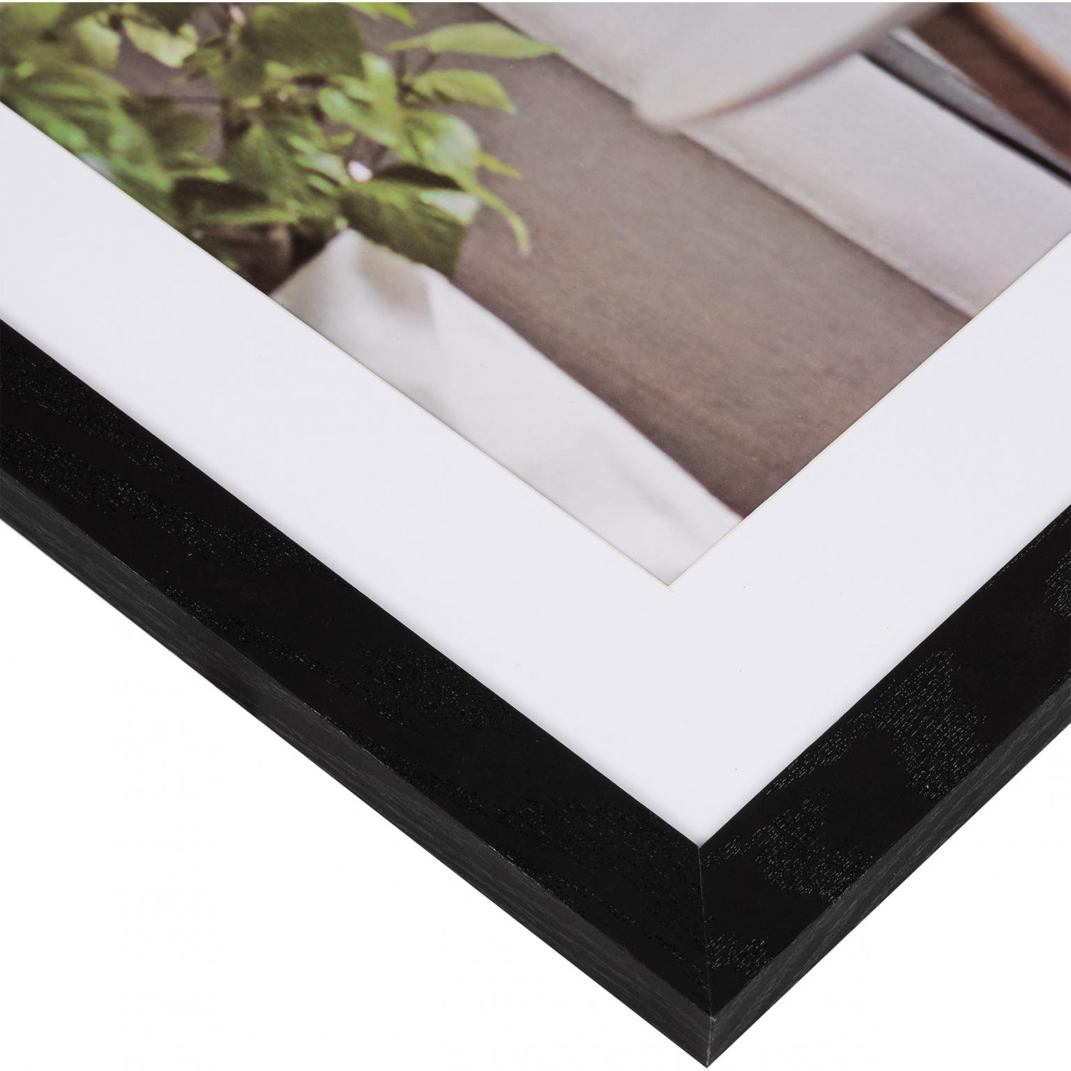 Fotoramme Moderne - 70x70cm - Sort
