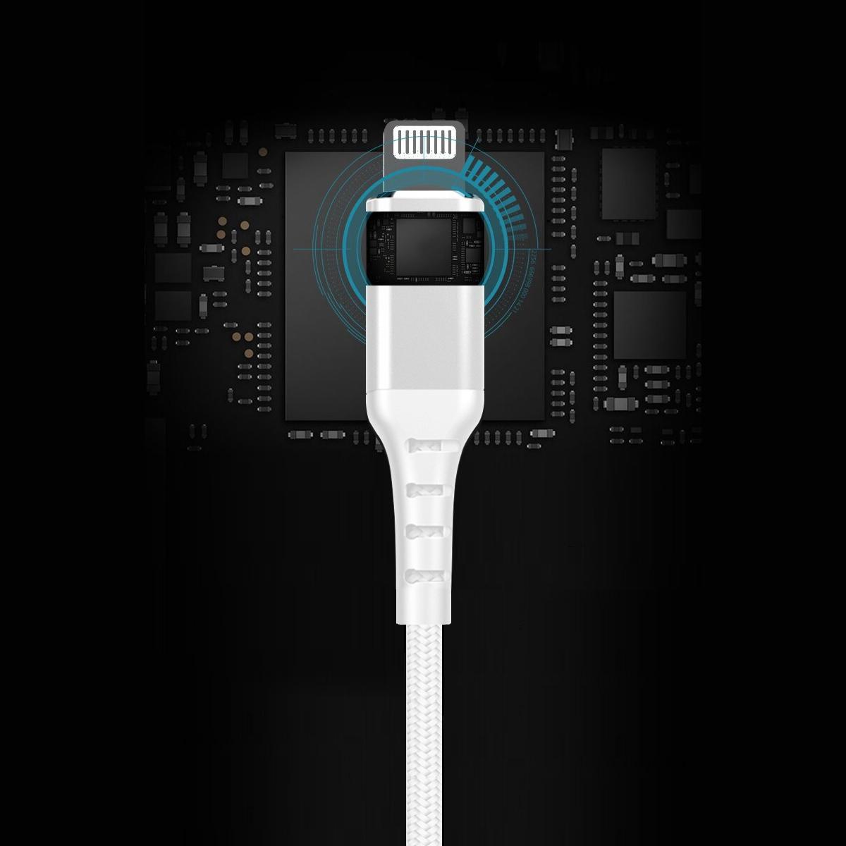 USB C til iPhone Lightning kabel - 15 Watt