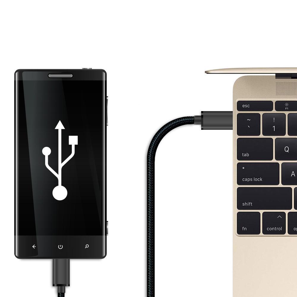 USB A til USB C - Allteq