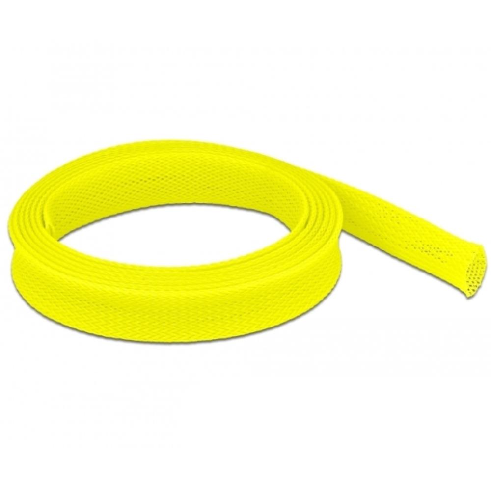 Delock Flekseslange strækbar 2 m x 19 mm gul - Delock