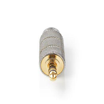 Stereo-Audioadapter 3,5 mm Han 6,35 mm Hun Forgyldt Lige - Nedis