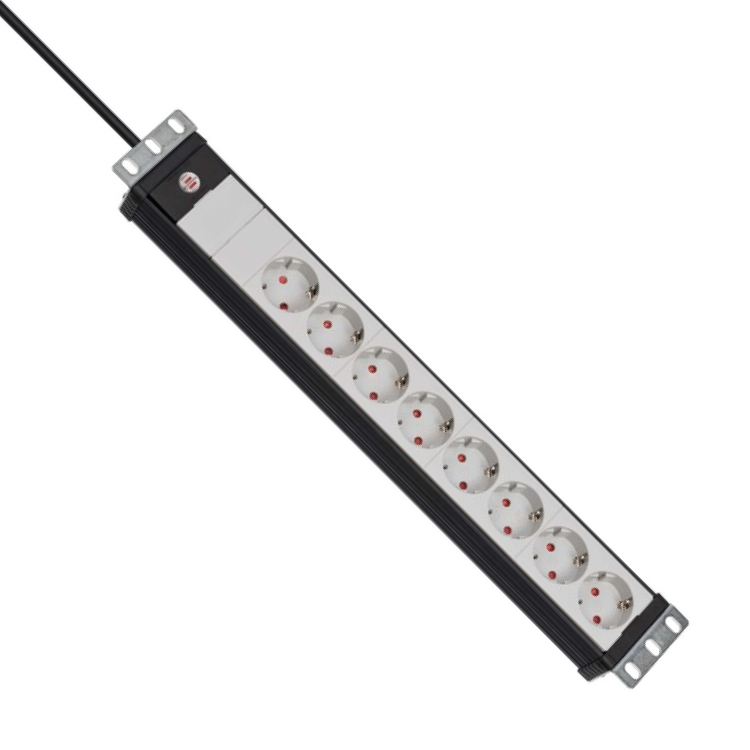 Premium-Line 19-inch stikdbåse 8-voudig - Brennenstuhl