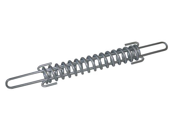 Trækfjeder af rustfrit stål, 435 mm, Ø 43 - Corral