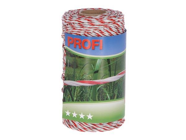 Profi-hegnwire 6x0,30 TriC, 200m, hvid/rød - Corral
