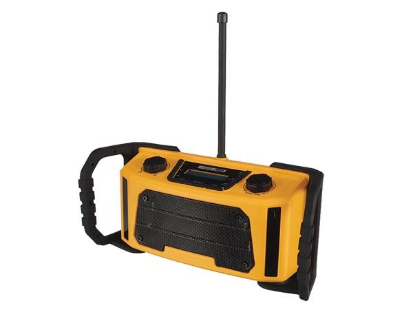 ROBUST ARBETSRADIO - DAB/DAB+/FM - 2 x 2,5 W - HQ-Power