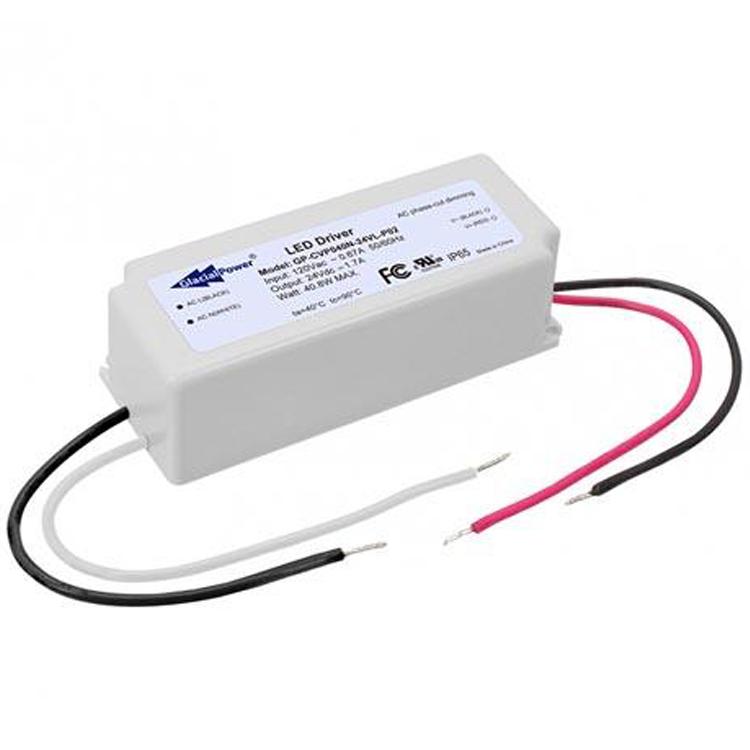 LED-STRØMFORSYNING MED KONSTANT SPÆNDING - 40 W 12 V 3,4 A - TRIAC-DÆMPBAR