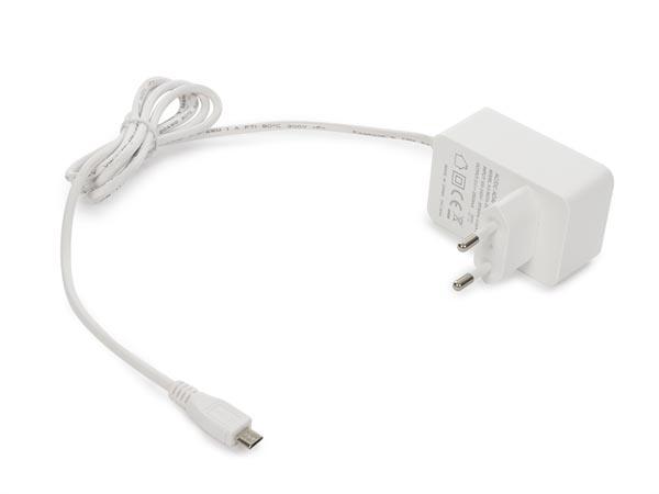 KOMPAKT LADEPUNKT MED USB-FORBINDELSE - 5 VDC - 2,5 A maks. - 12,5 W maks. - HQ-Power
