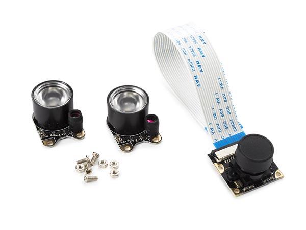KAMERAMODUL MED 2 IR-LED'ER TIL RASPBERRY PI® - Whadda