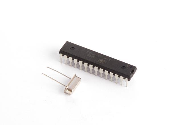 ATMEGA328P MCU-IC MED ARDUINO® UNO BOOTLOADER OG 16 MHz KVARTSOSCILLATOR - Whadda