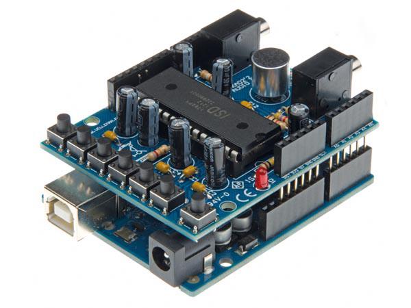 AUDIOOPTAGELSCHILD TIL ARDUINO - Whadda