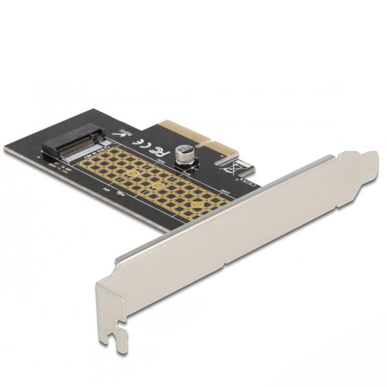 Delock PCI Express x4-kort til 1 x intern NVMe M.2 Key M 80 mm - Low Profile - Delock