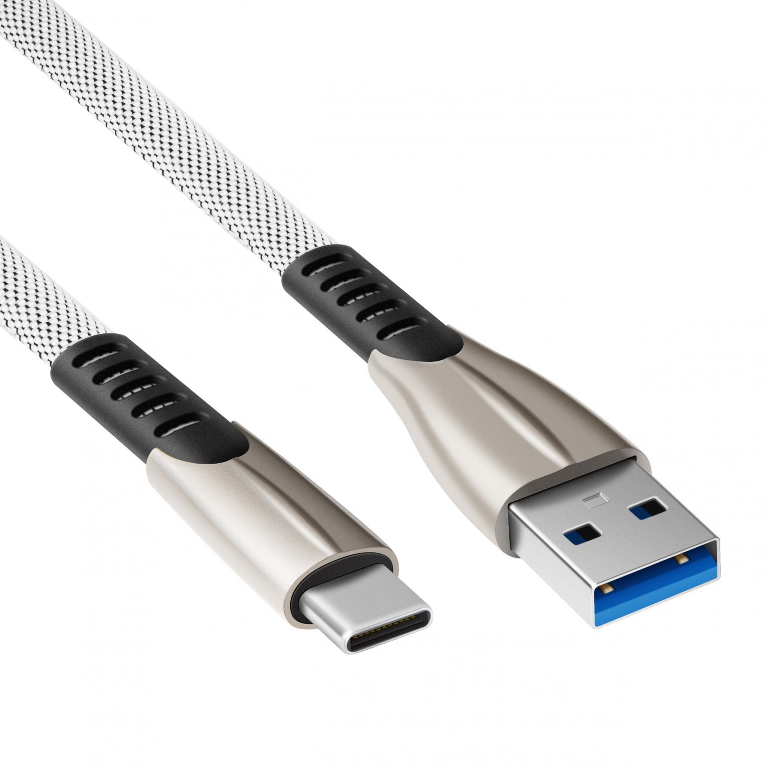 USB C til USB A-kabel - Allteq