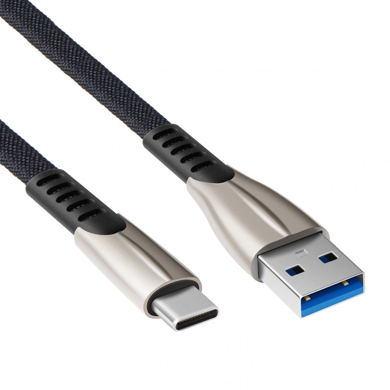 USB A til USB C-kabel - Allteq
