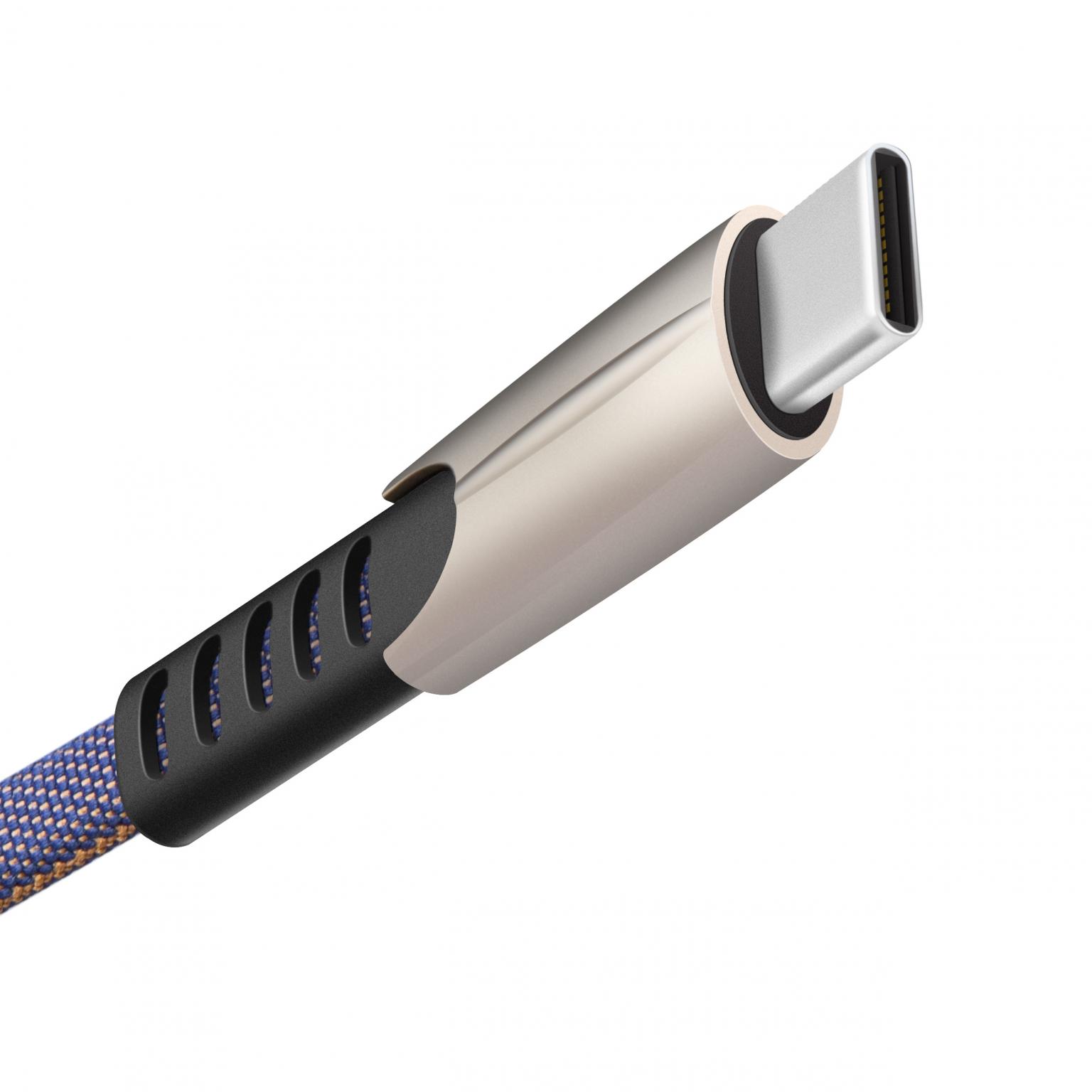 USB A til USB C-kabel - Allteq
