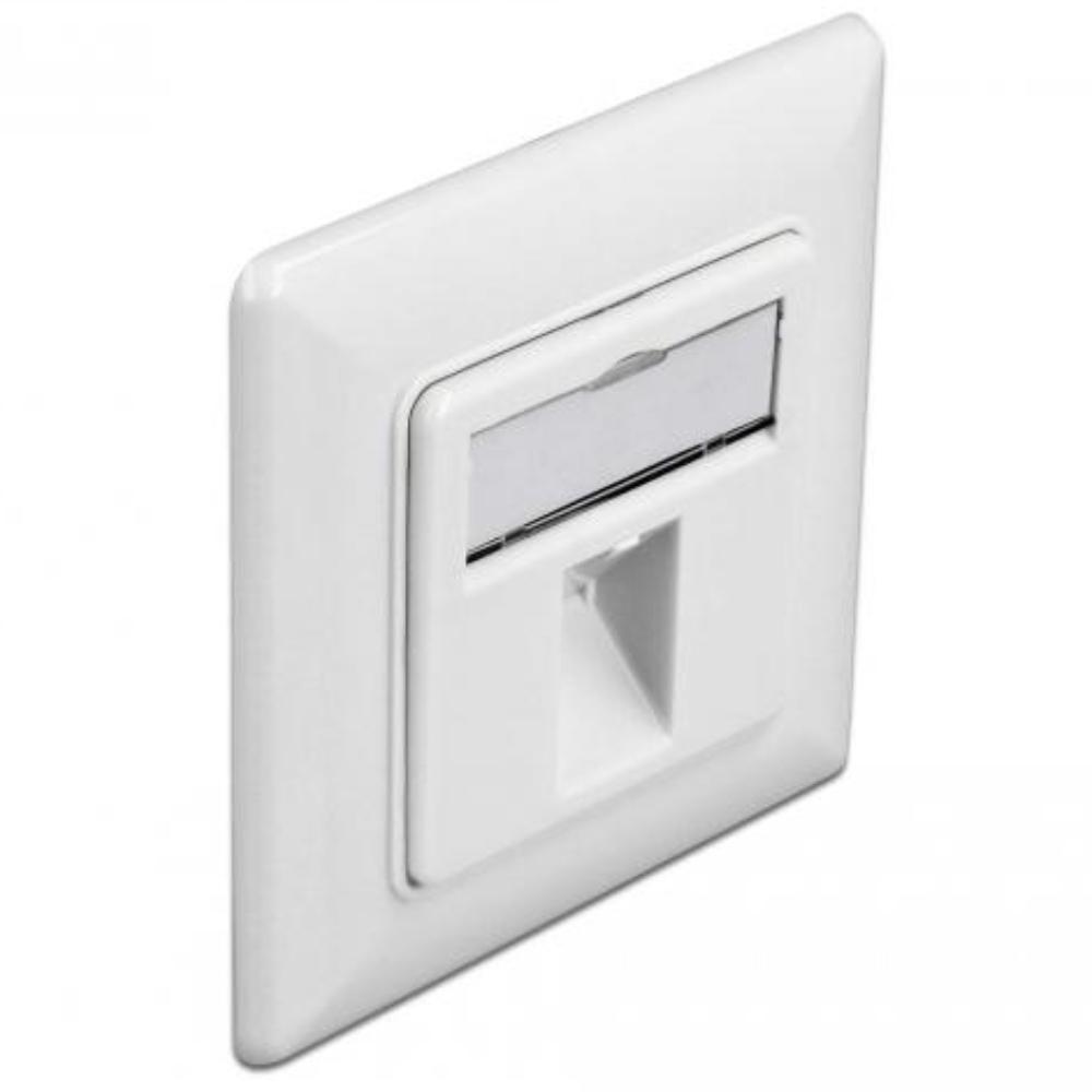 Delock Keystone tilslutningsboks 1 port