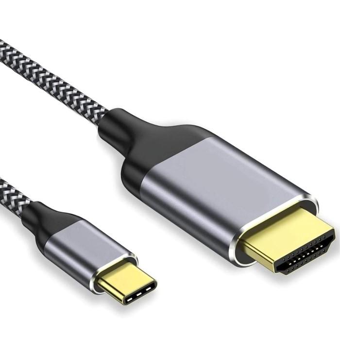 USB C til HDMI kabel