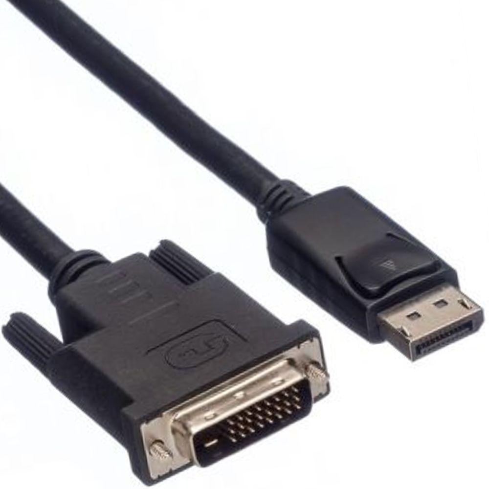 DisplayPort-kabel DisplayPort Han DVI-D 24+1-pins Han 1080p - Nedis